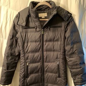 Michael Kors Long Grey Winter Coat